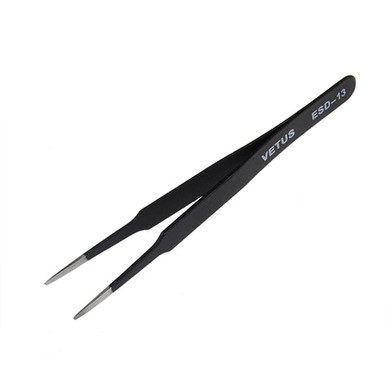 DANIU 6Pcs Anti-Static Different Size Vetus ESD Tweezers ESD10 to ESD15