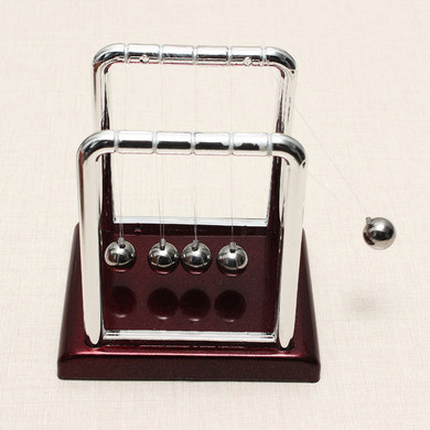 STEM Small Size Newton's Cradle Steel Balance Ball Physics Pendulum Toys