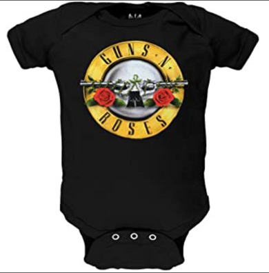 GUNS N ROSES BABY ONESIE