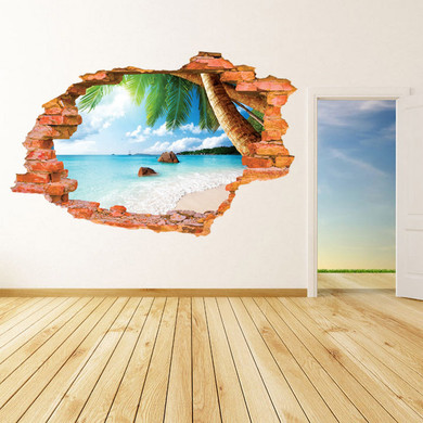 Miico 3D Creative PVC Wall Stickers Home Decor Mural Art Removable Decor Sticker