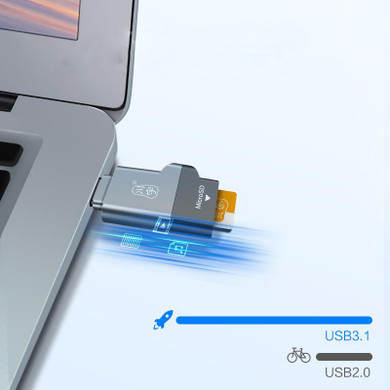 Kawau Type-C USB-C USB 3.1 High Speed OTG Memory Card Reader For Type-C Smart Phone Tablet Laptop Macbook
