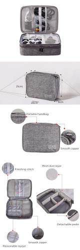 IPRee® Multi-function Data Cable Storage Bag Waterproof Men Women Bag Storage