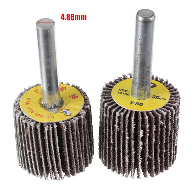 10pcs 25mm 40&80 Grit Flap Wheel Disc Set Sanding Drill Abrasive Sandpaper Polishing Tool