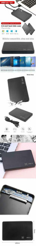 2.5inch USB3.0 / USB2.0 SATA HDD SSD Hard Drive Enclosure Hight Transmission Rate 5Gbps / 480Mbps Hard Disk External Case