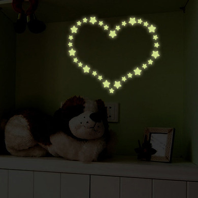 Miico Creative Stars Luminous Tape Stickers PVC Removable Home Room Decorative Wall Door Window Decor Sticker