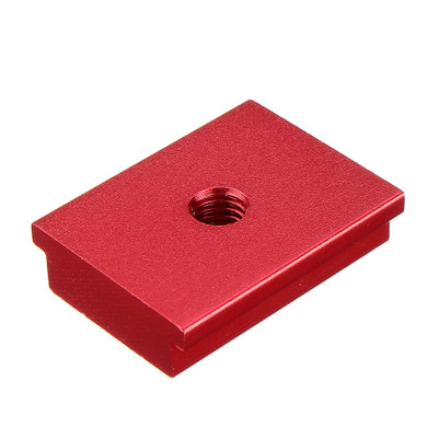 Red Aluminum Alloy Miter Track Nut T-track Sliding Nut M6/M8 T Slot Nut for T-slot T-track Miter Track Jig Fixture Slot 30x12.8mm For Table Saw Router Table Woodworking Tool