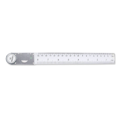 200mm Digital Angle Finder Protractor Inclinometer 360 Degree Angle Ruler mm and Inch Scale Transport Plastic Ruler Woodworking Measuring