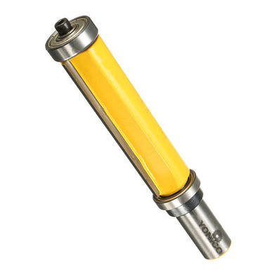 1/2 Inch Shank Flush Trim Router Bit Top With Bottom Bearing Woodworking Tool