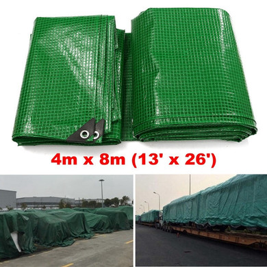 Heavy Duty Waterproof Tarpaulin Cover For Car Truck ATV Outdoor Camping