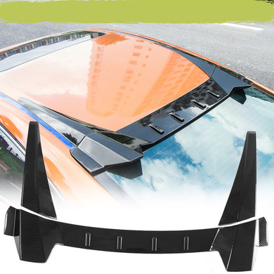 Carbon Fiber Type R Rear Roof Car Wing Diffuser Window Trunk Spoiler For Honda Civic 4 Door Sedan 2016-2018