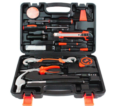 25Pcs Household Combination Kit Gift Set Hardware Toolbox Wide Application Hand Tool General Household Tools Kit