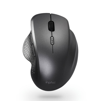 Inphic M70 2.4G Wireless Rechargeable Gaming Mouse 1600DPI Silent Ergonomic Optical Office Mice for PC Laptop Computer