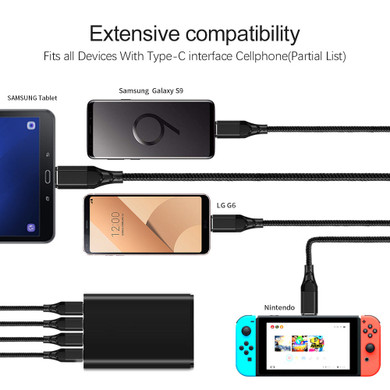 OLAF 5A Data Cable USB Type-C Fast Charging For Huawei P30 P40 Pro Mi10 OnePlus 8Pro