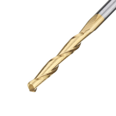 Drillpro 3.175mm Shank Spiral Ball Nose End Mill Cutter Tungsten Carbide Titanuim Coated Milling Cutter CNC Tool