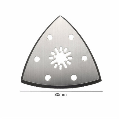 100pcs 60-240 Grit Triangle Sanding Sheets Paper with Sander Grinder Plate