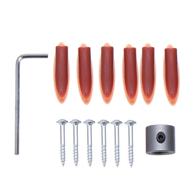 Pocket Hole Jig System With Magnet and Step Drill Bit and Accessories Wood Drill Positioning Slider Plastic 9.5mm Drill Guide For Carpentry Woodworking Tool