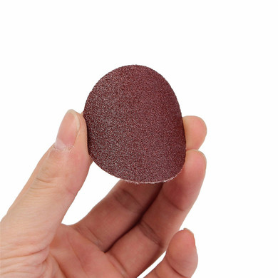 Effetool BG0300 2 Inch 50mm Hook and Loop Sanding Pad 3mm Shank with 60pcs Sandpaper