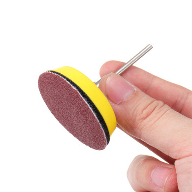 60pcs 50mm Sanding Disc Sandpaper with  Backing Pad for Dremel Rotary Tool