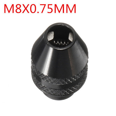 Drillpro 0.4-3.2mm Keyless Electric Drill Chuck Metric Mini Drill Collet for Rotary Tool