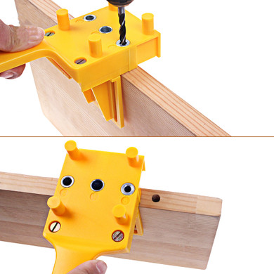 Drillpro Woodworking Dowel Jig 6 8 10mm Drill Guide Metal Sleeve Handheld Wood Doweling Hole Drill