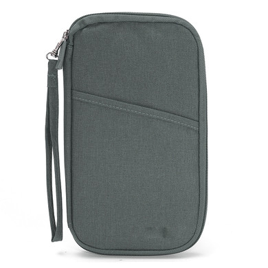 Waterproof Pen Pencil Phone Travel Passport ID Credit Card Ticket Wallet Purse Makeup Zipper Storage Holder Bag Case