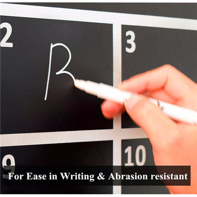 White Ink Liquid Erasable Chalk Marker Pen for Chalkboard Blackboard Glass Window