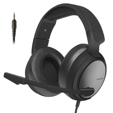 N12 PS4 Headset Bass 3.5mm PC Gaming Headphones With Mic for Phone Tablet Mac Computer Xbox Moblie PUBG Games