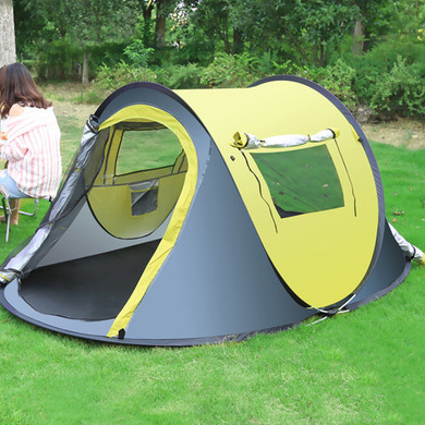 3-4 People Outdoor Quick Automatic Open Tent Waterproof Rainproof Canopy Sunshade Shelter Camping Hiking