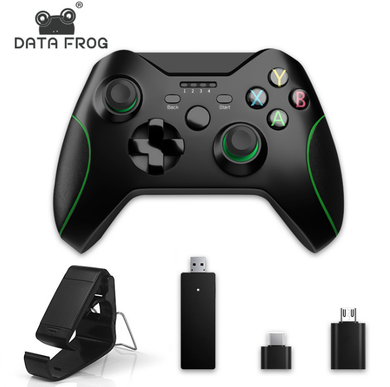 DATA FROG 2.4G Wireless Game Controller Gamepad for Xbox One PS3 Android Smartphone Joystick for Win PC 7/8/10