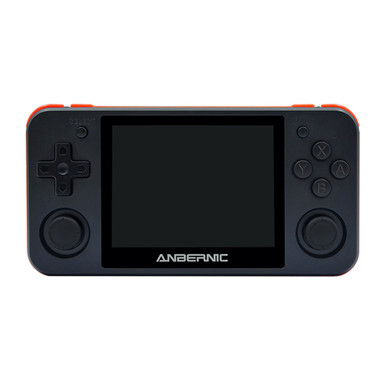 ANBERNIC RG350P 16GB 2500 Games Video Game Console 3.5 inch IPS HD OLeophobic Toughened Screen 64 Bit DDR2 512M Retro Handheld Video Game Player for PS1 GBA SFC MD