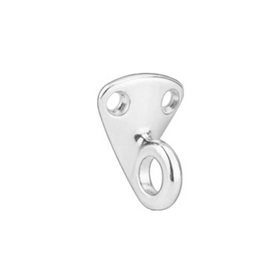 BSET MATEL 6pcs Stainless Steel 316 Pad Eye Fender Fending Hook Rope Boat Sail Tug Ship Marine Hardware Coat Cap