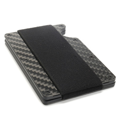 Slim Carbon Fiber Credit Card Portable ID Passport Card Holder Money Clip Case Wallet Men