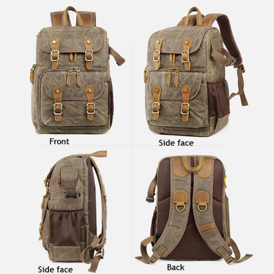 40L 600D Oxford Tactical Backpack Travel Camera Storage Bag Waterproof Shoulder Bag