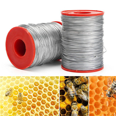 500g 304 Stainless Steel Wire #24 Bee Hive Frame Foundation Craft Wire Bee Keeping Tool