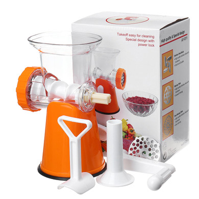 Multifunction Hand Crank Manual Meat Electric Grinder Mincer Sausage Filler Maker Machine