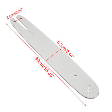 14 Inch Saw Chain Guide Bar with 3/8 Inch LP 2pcs Chain Saw Set for Stihl 018 MS180 MS181