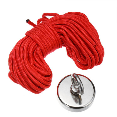 D32mm 50KG Neodymium Recovery Magnet Metal Treasure Magnet Sea Fishing Hunting Salvage Tool