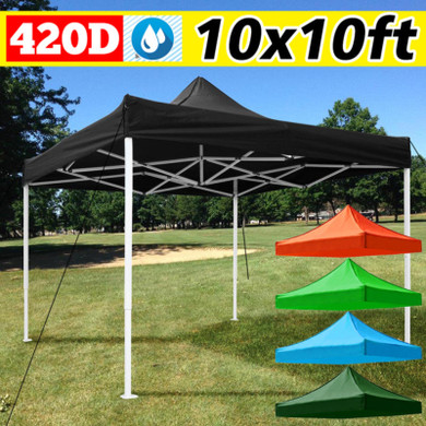 IPRee® 3X3M 420D Sun Shelter Oxford Canopy Sunshade Protection Outdoor Canopy Garden Patio Pool Shade Sail Awning Camping Shade Cloth