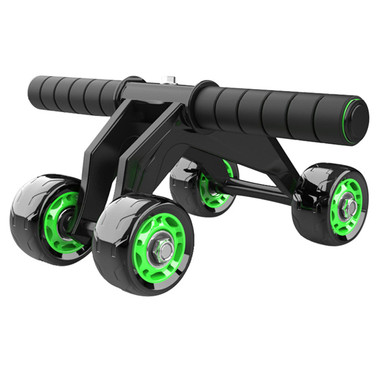KALOAD 4 Wheel ABS Roller Wheel Sports Fitness Gym Exercise Stretch Wasit Abdominal Wheel Rooler