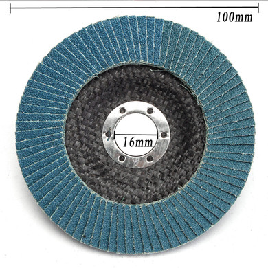 100mm Grinding Wheel 40/60/80/120 Grit Flap Disc 4 Inch Angle Grinder Sanding Tool