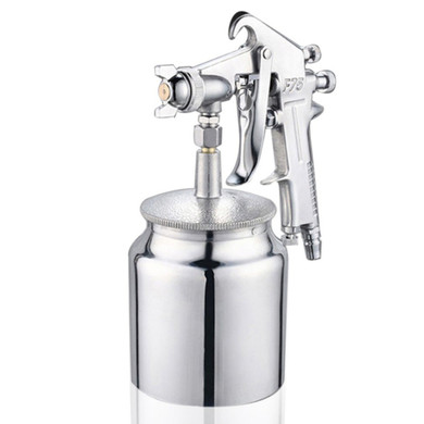 F75 400ML Pneumatic Spray Airbrush Sprayer Alloy Painting Atomizer Airbrush Tool With Hopper For Cars Furniture