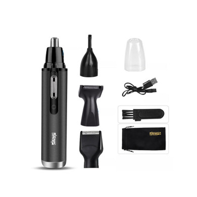 4 in 1 USB Charging Electric Low Noise Nose Hair Trimmer