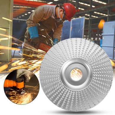 100x16mm Chrome Wood Carving Disc Grinding Wheel Sanding Abrasive Disc for Angle Grinder