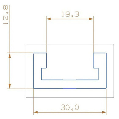 Drillpro Miter Track Stop Square Handle for T-Slot T-Track Woodworking Tool