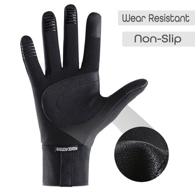 Touch Screen Gloves Fleece Lined Motorcycle Waterproof Guantes Moto Grey Touch Screen Gloves Fleece Lined Motorcycle Waterproof Guantes Moto Grey
