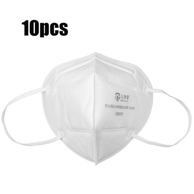 10Pcs KN95 FFP2 3D Foldable Dustproof Masks 4-layer Respiratory Protective Mask