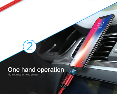 FLOVEME 3A LED Magnetic Micro USB Fast Charging Data Cable 1M For Samsung S7 S6 Xiaomi Redmi Note 5
