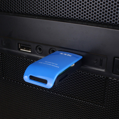 SSK SCRM331 2-in-1 USB 3.0 to Micro SD / TF / SD Card Reader