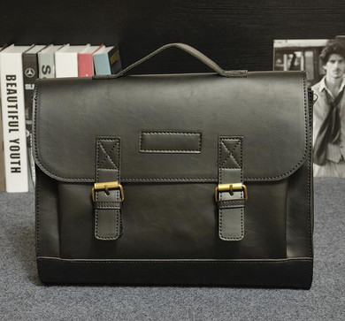 Retro Men Bag PU Leather Men Handbags Casual Business Laptop Bag Messenger Bags Office Bag