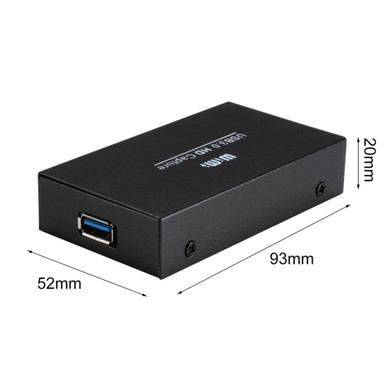 Wimi EC288 USB 3.0 HD 1080P 60Hz 16-bit Live Video Capture Box for OBS for XSplit Video Capture Dongle